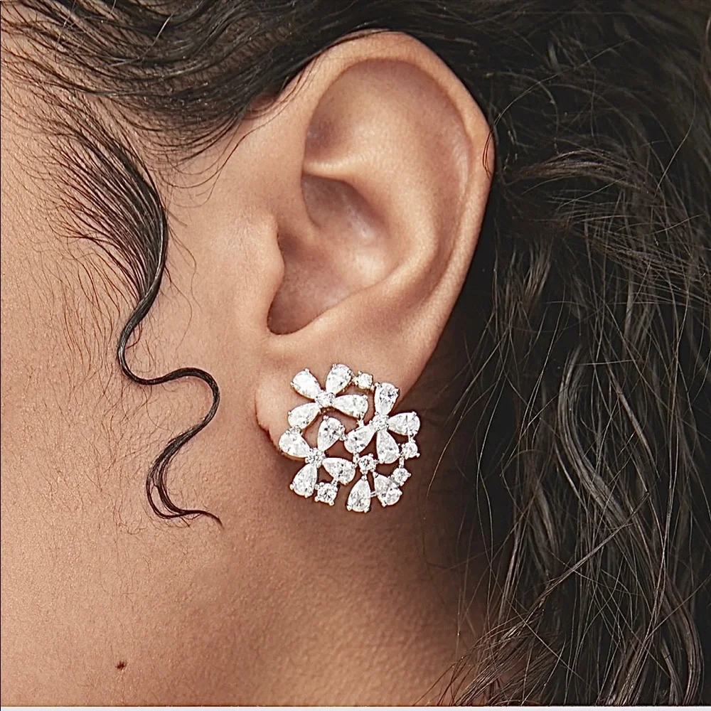 ALDO Rosary Studs Earrings - Picture 1 of 6
